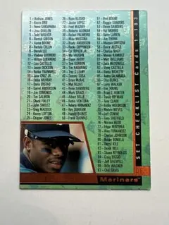 マリナーズ 1997 checklist チェックリスト upperdeck