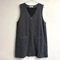 hareiro Vネック ジャンパースカート