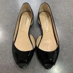 [美品]FABIO RUSCONI ファビオルスコーニ フラット オープントゥ