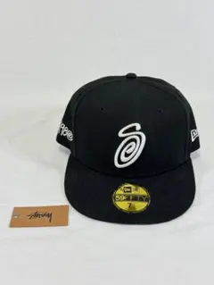 【正規品】stussy × NEW ERA コラボ 59FIFTY キャップ