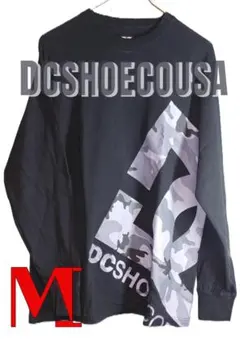 DCSHOECOUSA ブラック カモフラージュ ロングTシャツ M