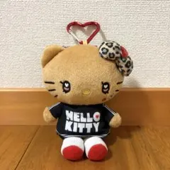 マスコットポーチ ギャル3 ハローキティ BR ハートカラビナ付き