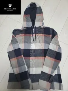 ブラックレーベルクレストブリッジ　ラッセルクレストブリッジチェックパーカー