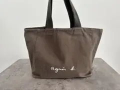 agnès b. カーキトートバッグ