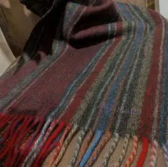 ポール・スミスのウール製のストライプマフラー