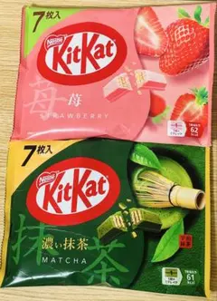 キットカット 苺・濃い抹茶 食べ比べセット 大袋2袋のサムネイル