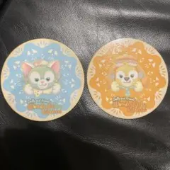 ダッフィーフレンズ ワンダフルキッチン コースター ジェラトーニ クッキーアン