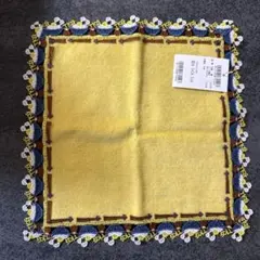 【新品未使用】近沢レース 卵かけご飯　ハンカチのサムネイル