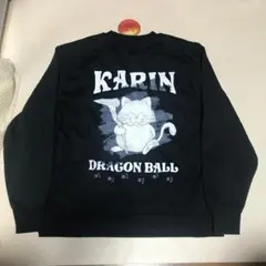 ドラゴンボール カリン様 裏起毛 スウェット L 黒 仙人 神様 トレーナー