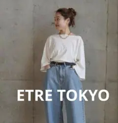 ETRE TOKYO エトレトウキョウ BOXスリーブカットトップスのサムネイル