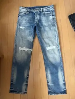 THE CRIMIE ダメージデニム スキニー M 美品 クラッシュ加工 - メルカリ