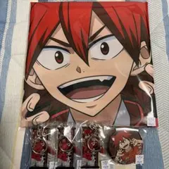 弱虫ペダル 鳴子章吉 ラッフルくじ 布ポスター B賞 RAFFLE 缶バッジ 