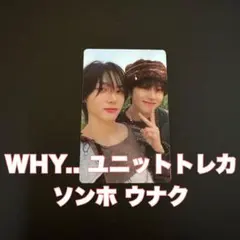 BOYNEXTDOOR WHY ユニット トレカ ソンホ ウナク