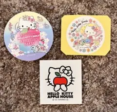 限定 ハローキティ コースター＆ステッカーセット