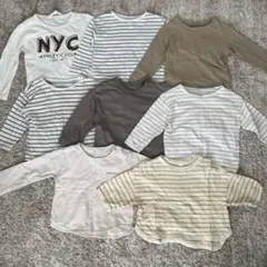 長袖　Tシャツ　トップス　春　90cm まとめ売り