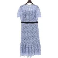 セルフォードCELFORDレースワンピースライトブルーパーティードレス38サイズ CELFORD（セルフォード）の「CELFORD（セルフォード） レース