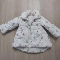 クマとハートプリントジャケット （汚れ、黄ばみ有り）