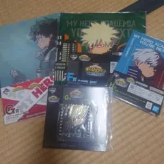 僕のヒーローアカデミア　一番くじ　アートタオル　イラストボードステッカー