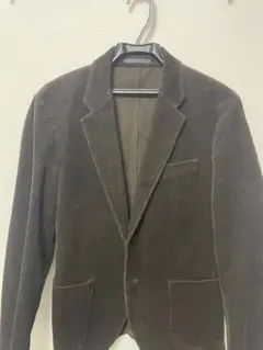 コーデュロイ ダークブラウン ジャケット