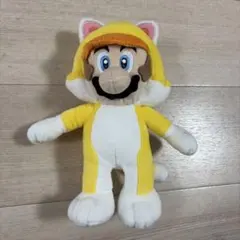 マリオ 猫のコスチューム ぬいぐるみ ネコマリオ スーパーマリオ 3D