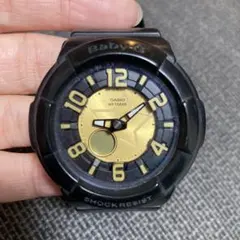 CASIO Baby-G ブラック ゴールド WR10BAR