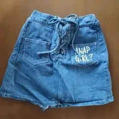 ANAP GIRL　デニムスカパン