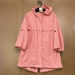 【極美品】AIGLE エーグル　綿麻　透湿防水　フード付きコート、パーカー　M