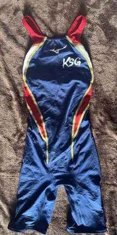 Mizuno KSG スイムスーツ スパッツ型競泳水着ネイビー