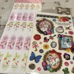 新品平成レトロ【T inkerBellシール &転写シートセット】【匿名発送】
