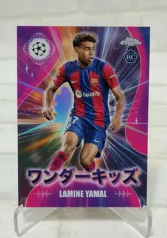 【ルーキーカード】 ラミン・ヤマル yamal バルセロナ RC topps