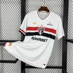 美品 Adidas SPFC エンブレム刺繍 サンパウロFC ユニフォーム S 3_000000004448.jpg?1742364624