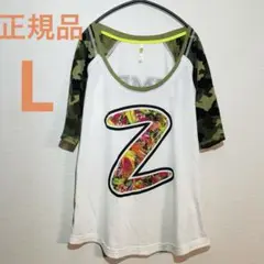 ZUMBA ダンスTシャツ カモフラージュ柄　サイズL
