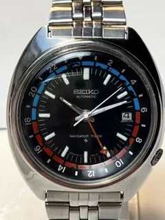SEIKO NAVIGATOR TIMER 自動巻き時計