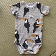 mini rodini トゥカン柄ロンパース 68-74