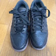 Nike ブラックレザー スニーカー