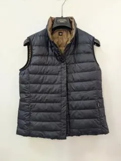 極美品✨マックスマーラ　キルティング　ロング丈　ジレ　フード　希少サイズ　40 関税送料込】MAX MARA THE CUBE☆ GREENGI キルティングジレ (Max Mara