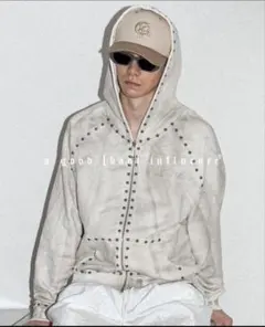 A GOOD BAD INFLUENCE アートプリント オーバーサイズニット A GOOD BAD INFLUENCE アートプリント オーバーサイズニット A