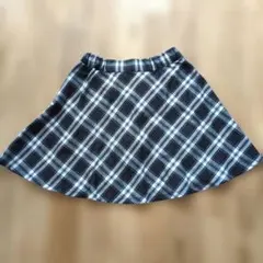 ☆mezzo piano Junior☆ チェック柄フレアスカート 160cm