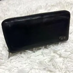 DIESEL ディーゼル ラウンドファスナー 長財布 レザー ブラックのサムネイル