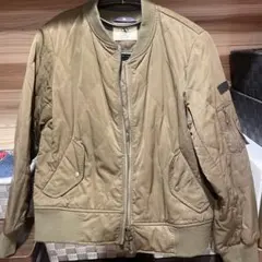 AIGLE MA-1ジャケット サイズ36 オリーブ