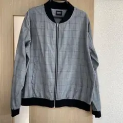 チェック柄 ブルゾン