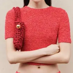NKNIT dry shaggy mini T-shirt ニット - メルカリ