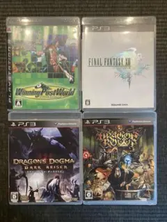 【値下げ】ファイナルファンタジー XIII他 PS3ソフト4本セット