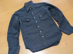 WEST RIDE ウエストライド ウォバッシュ ストライプ ウエスタンシャツのサムネイル