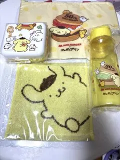 【新品未開封】コンプ品　ポムポムプリン　モスバーガー　50周年　トートバッグ