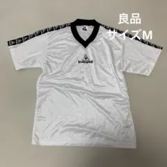 le coq sportif ゲームシャツ　ホワイト　ブラック　90s Mのサムネイル