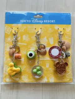 ディズニー パークフード キーホルダー マスコット ミニチュア フィギュア