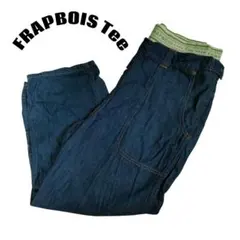 FRAPBOIS デニムパンツ インディゴ ロゴウエスト 1 Mのサムネイル