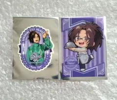 進撃の巨人 プリンスホテル CANVAS ハンジ ステッカー クリアカード