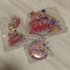 プリキュア わんぷり キュアフレンディ バースデー 缶バッジ プリティ